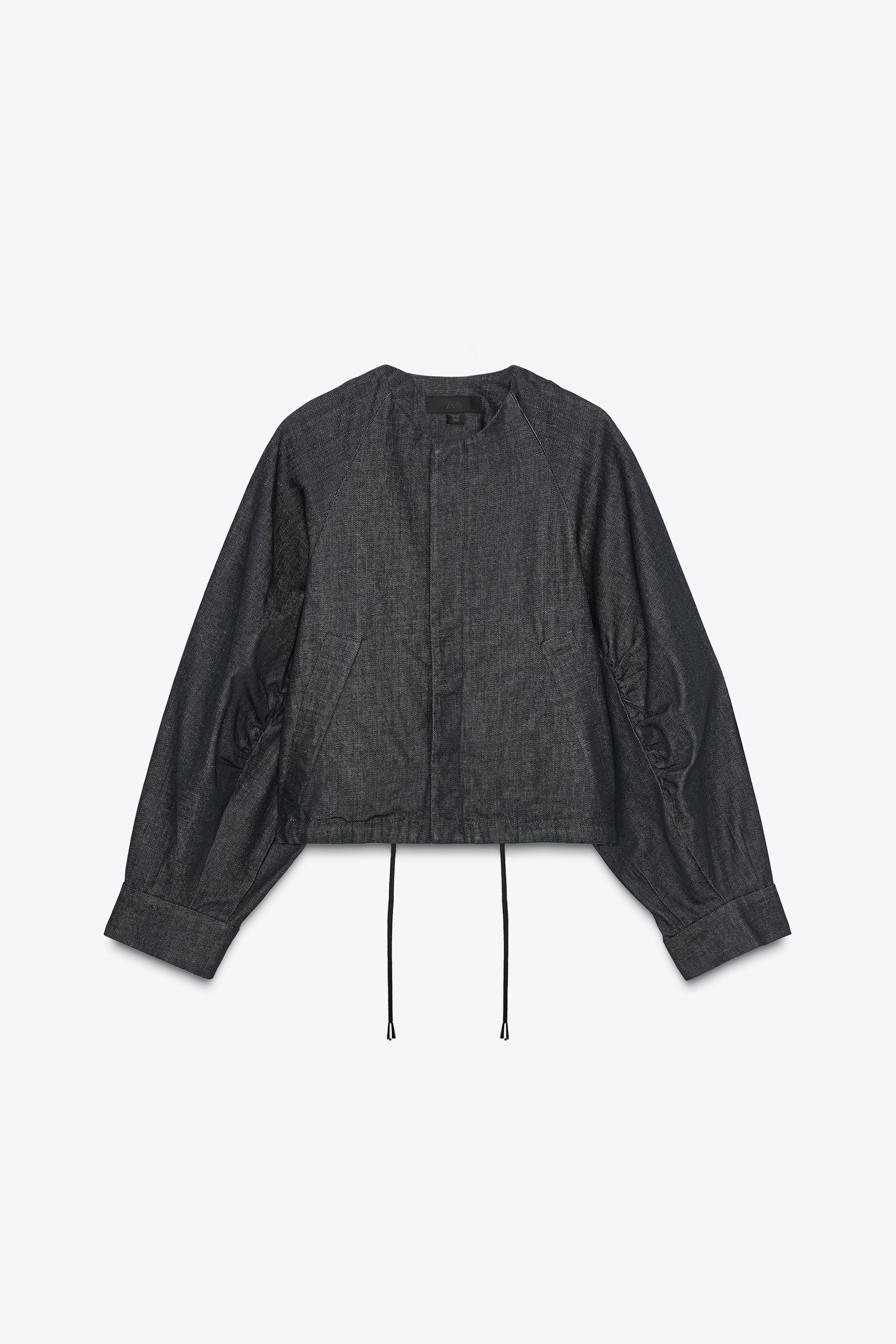 BOMBER EN DENIM MATELASSÉ ZW COLLECTION